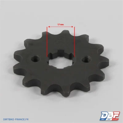 Pignon sortie de boite 420 - ø17mm 13 dents, photo 2 sur Dirt Bike France