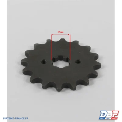 Pignon sortie de boite 420 - ø17mm 16 dents, photo 2 sur Dirt Bike France