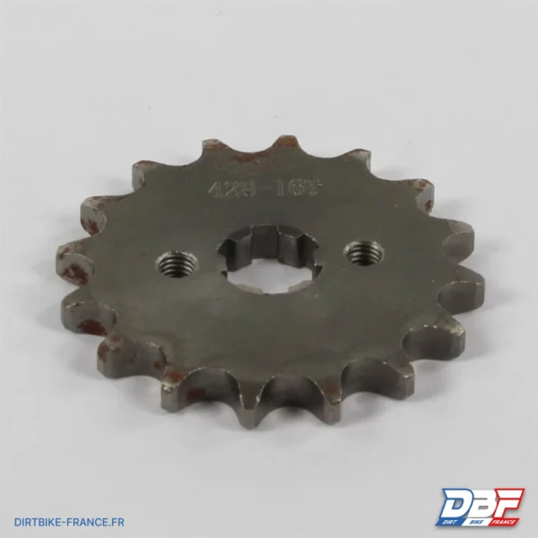 Pignon sortie de boite 428 - ø17mm 16 dents, photo 1 sur Dirt Bike France