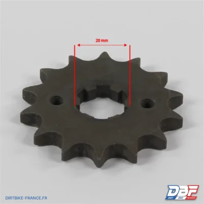 Pignon sortie de boite 428 - ø20mm 14 dents, photo 2 sur Dirt Bike France