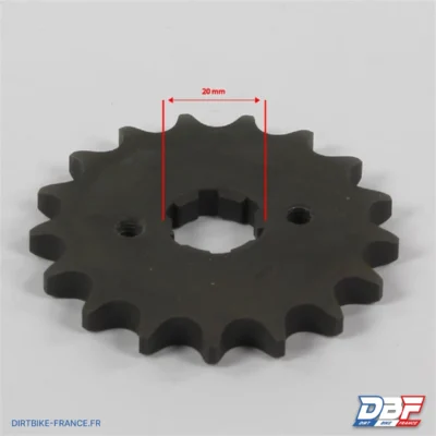 Pignon sortie de boite 428 - ø20mm 17 dents, photo 2 sur Dirt Bike France