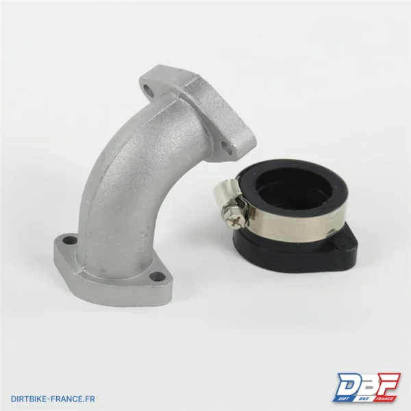 Pipe d'admission 26mm avec manchon pour montage souple, photo 1 sur Dirt Bike France