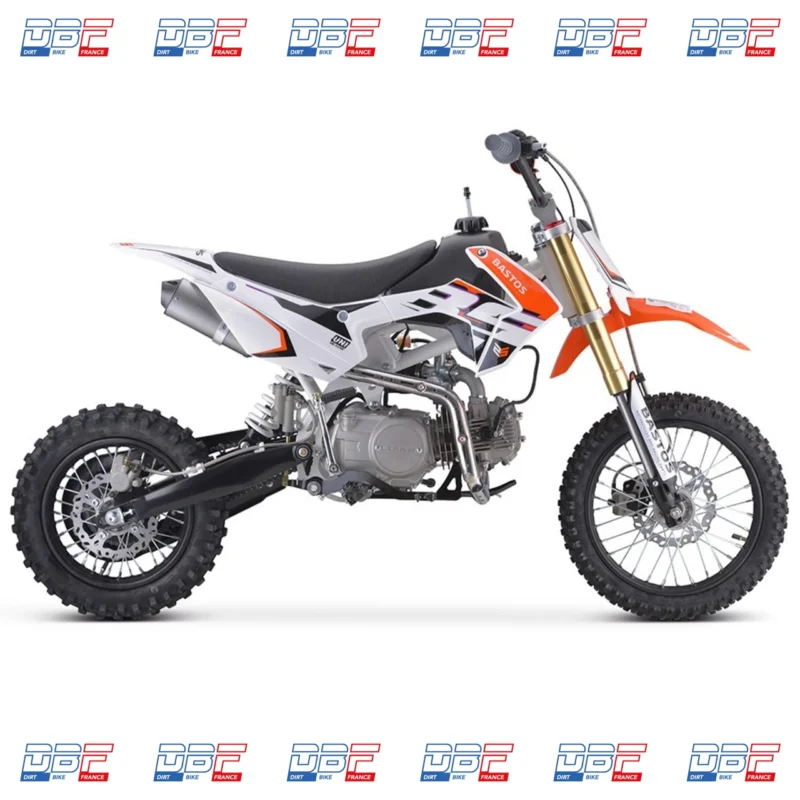 Pit Bike 125cc semi-automatique BASTOS BS 125 SA – édition 2023, Dirt Bike France - Photo N°3