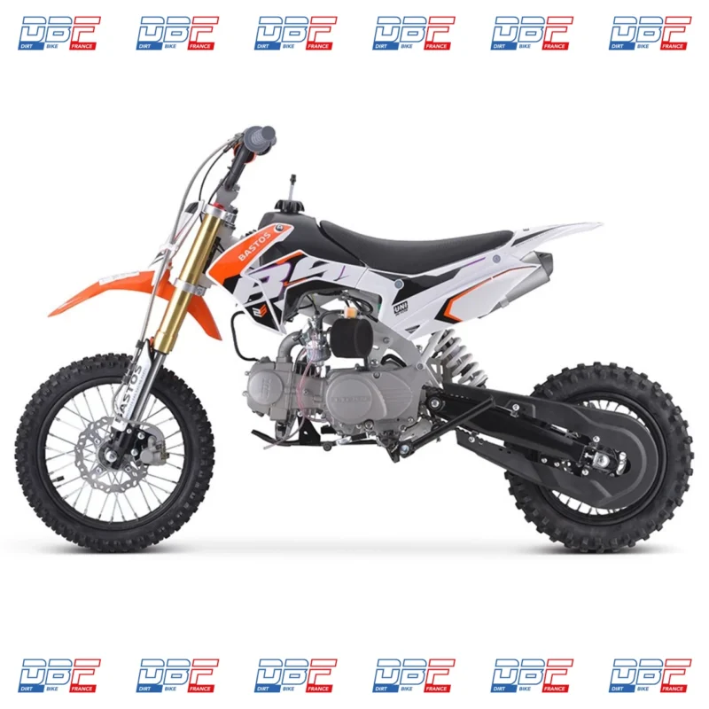 Pit Bike 125cc semi-automatique BASTOS BS 125 SA – édition 2023, Dirt Bike France - Photo N°4