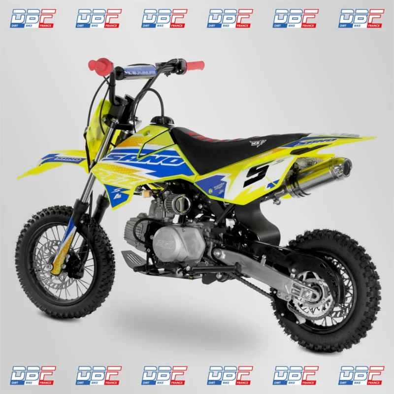 Pit bike apollo rfz rookie 110cc semi-auto 10/12 – 2023 Jaune, Dirt Bike France - Photo N°2