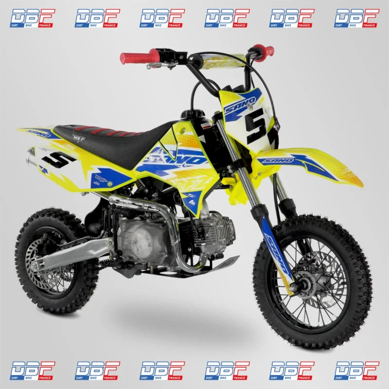 Pit bike apollo rfz rookie 110cc semi-auto 10/12 – 2023 Jaune, Dirt Bike France - Photo N°3