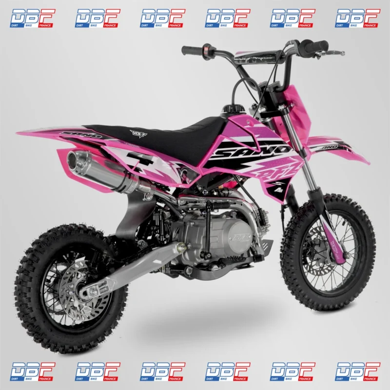 Pit bike apollo rfz rookie 110cc semi-auto 10/12 – 2023 Rose, Dirt Bike France - Photo N°1