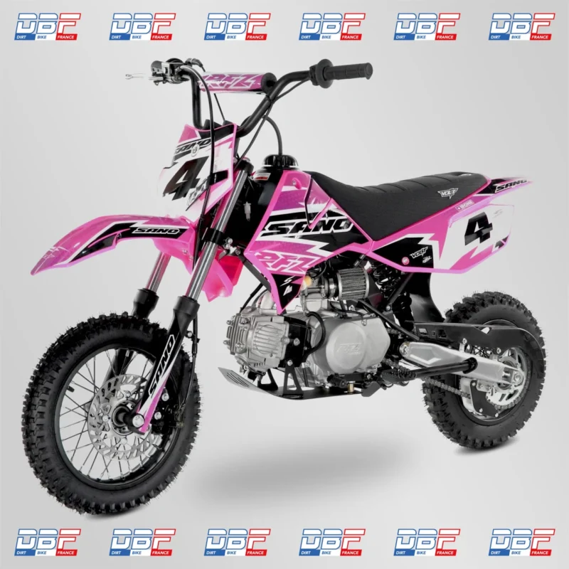 Pit bike apollo rfz rookie 110cc semi-auto 10/12 – 2023 Rose, Dirt Bike France - Photo N°4