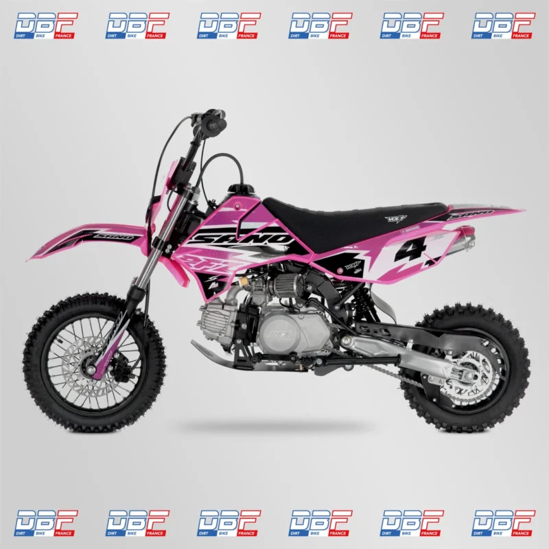 Pit bike apollo rfz rookie 110cc semi-auto 10/12 – 2023 Rose, Dirt Bike France - Photo N°6