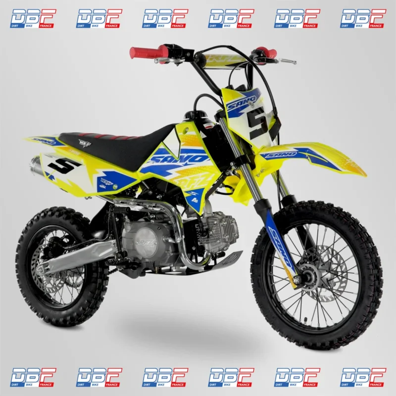 Pit bike apollo rfz rookie 125cc 12/14 – 2023 Jaune, Dirt Bike France - Photo N°3