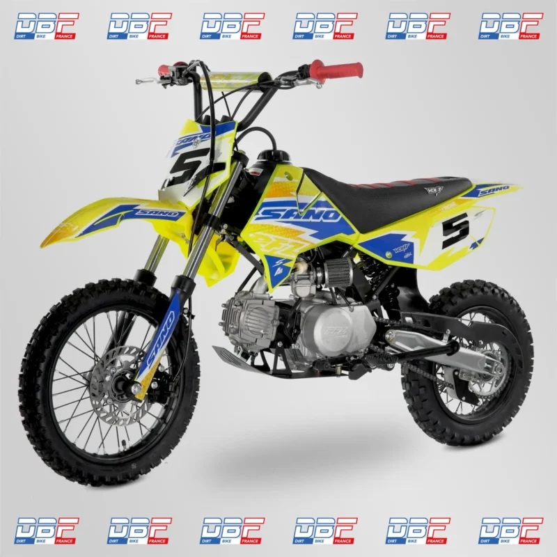 Pit bike apollo rfz rookie 125cc 12/14 – 2023 Jaune, Dirt Bike France - Photo N°4