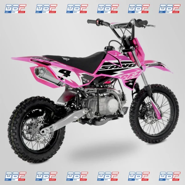 Pit bike apollo rfz rookie 125cc 12/14 - 2023 Rose Dirt Bike France