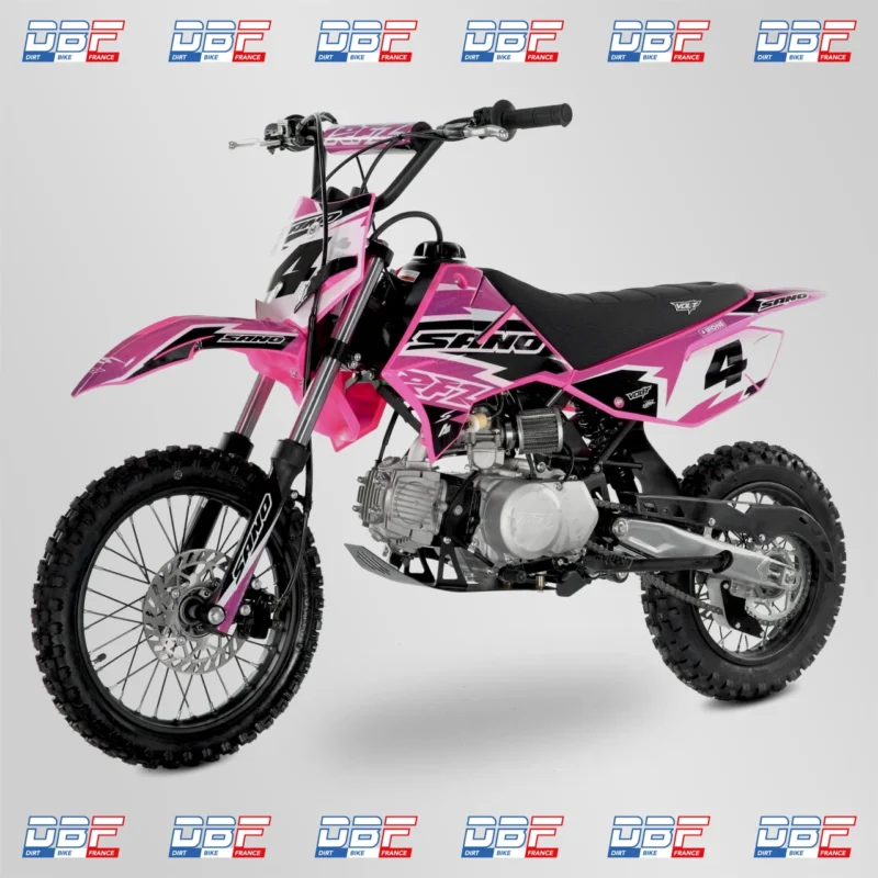 Pit bike apollo rfz rookie 125cc 12/14 – 2023 Rose, Dirt Bike France - Photo N°4