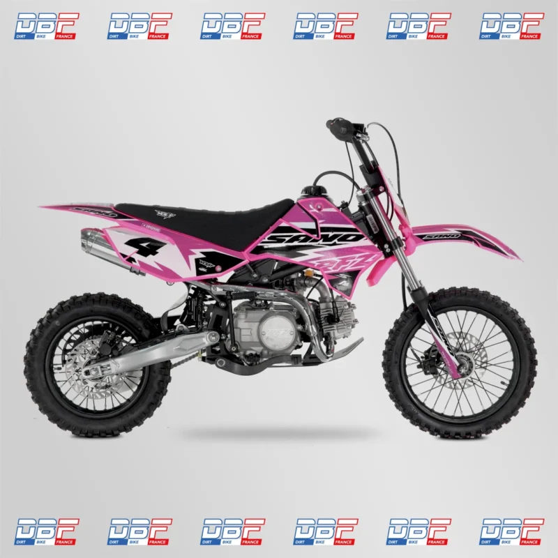 Pit bike apollo rfz rookie 125cc 12/14 – 2023 Rose, Dirt Bike France - Photo N°5