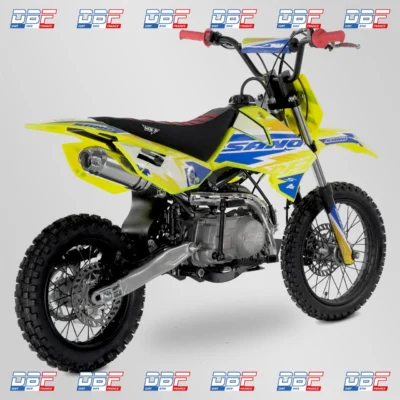 Pit bike apollo rfz rookie 125cc semi-auto 12/14 - 2023 Jaune Dirt Bike France