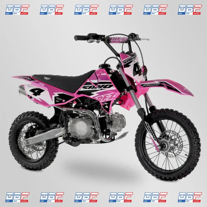 Pit bike apollo rfz rookie 125cc semi-auto 12/14 – 2023 Rose, Dirt Bike France - Photo N°3