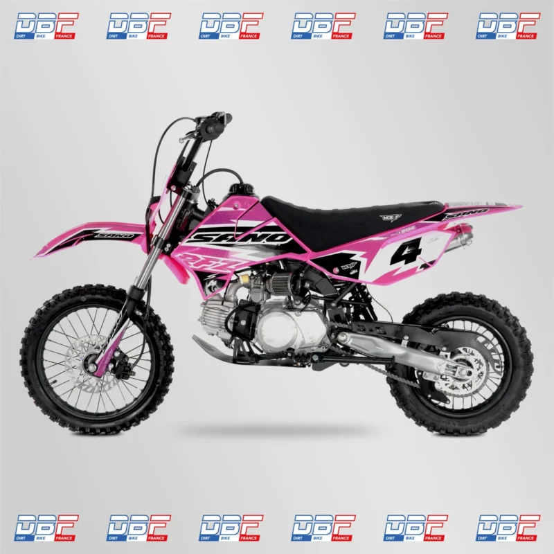 Pit bike apollo rfz rookie 125cc semi-auto 12/14 – 2023 Rose, Dirt Bike France - Photo N°6