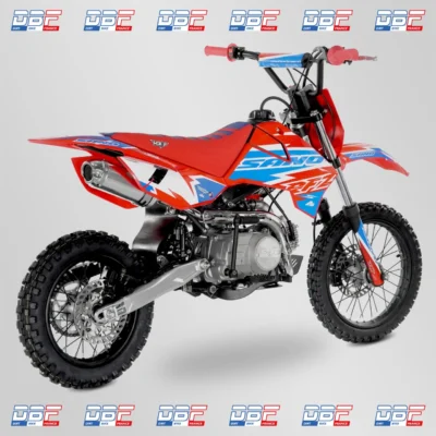 Pit bike apollo rfz rookie 125cc semi-auto 12/14 - 2023 Rouge Dirt Bike France