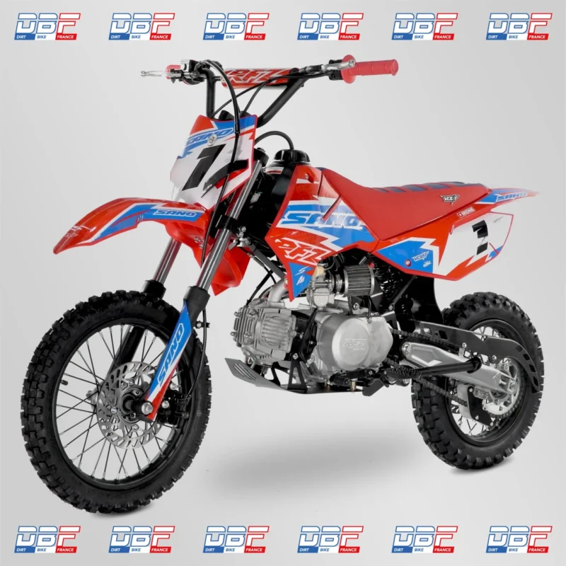 Pit bike apollo rfz rookie 125cc semi-auto 12/14 – 2023 Rouge, Dirt Bike France - Photo N°4