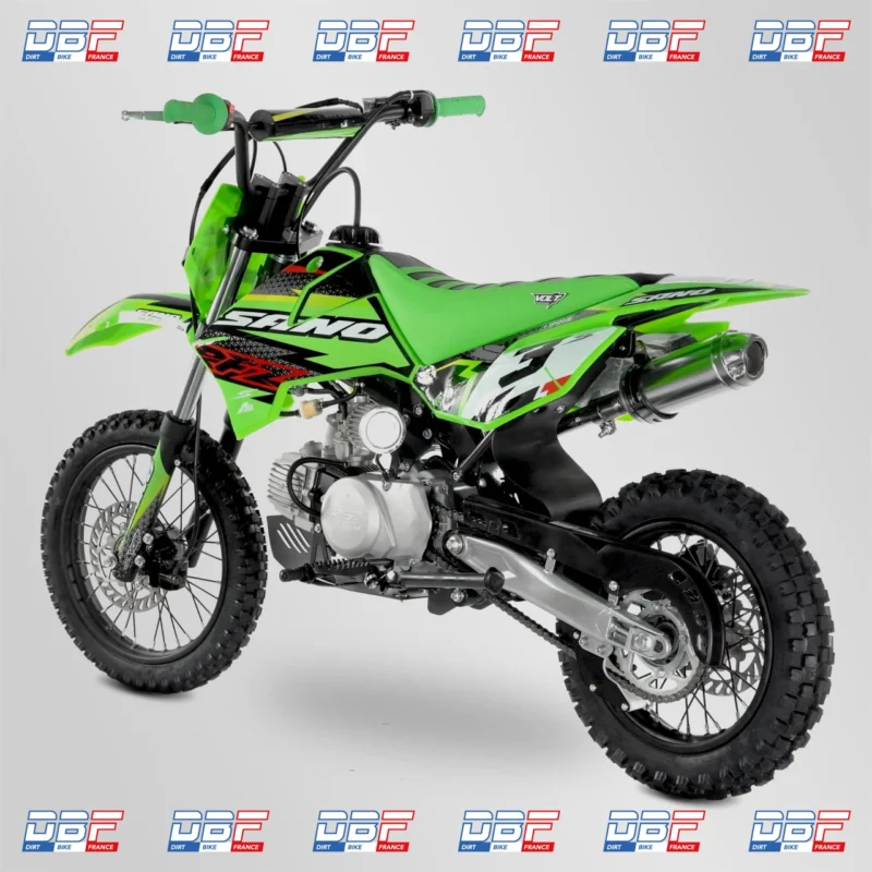 Pit bike apollo rfz rookie 125cc semi-auto 12/14 – 2023 Vert, Dirt Bike France - Photo N°2