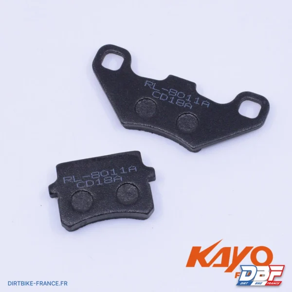 PLAQUETTE AR QUAD KAYO 110/125, photo 1 sur Dirt Bike France