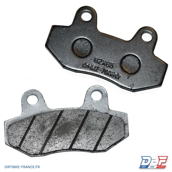 PLAQUETTE FREIN AVANT DIRT 150 BSE/MX 125/140, photo 1 sur Dirt Bike France