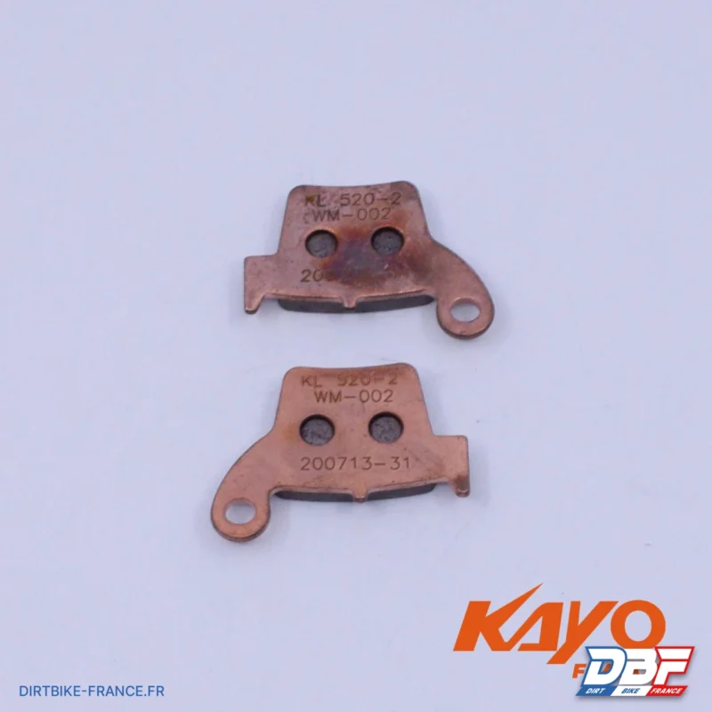 PLAQUETTES DE FREIN ARRIERE KAYO 250 T4, Dirt Bike France - Photo N°1