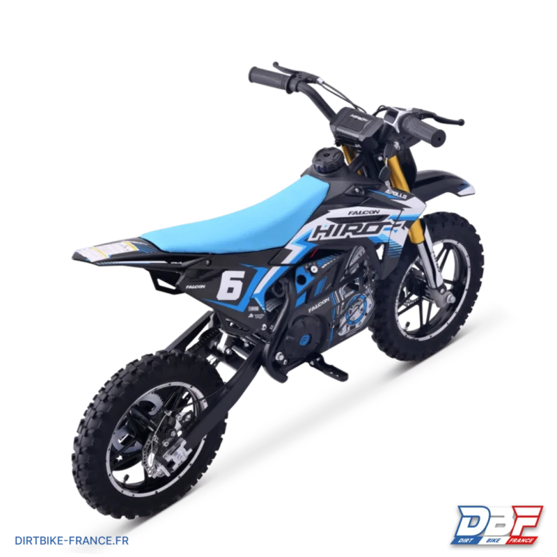 Pocket bike électrique enfant hiro falcon 550w Bleu, Dirt Bike France - Photo N°2
