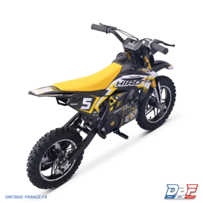 Pocket bike électrique enfant hiro falcon 550w Jaune, photo 2 sur Dirt Bike France