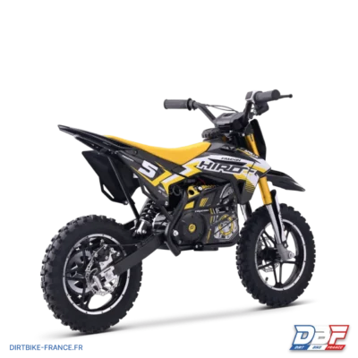 Pocket bike électrique enfant hiro falcon 550w Jaune, photo 3 sur Dirt Bike France