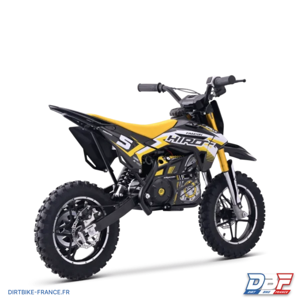 Pocket bike électrique enfant hiro falcon 550w Jaune, photo 3 sur Dirt Bike France