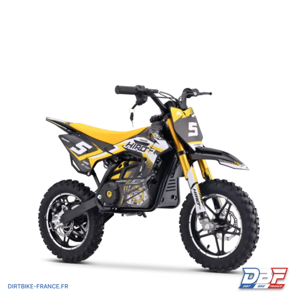Pocket bike électrique enfant hiro falcon 550w Jaune, photo 8 sur Dirt Bike France