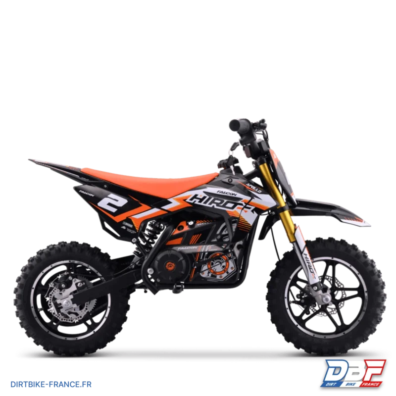 Pocket bike électrique enfant hiro falcon 550w Orange, Dirt Bike France - Photo N°1