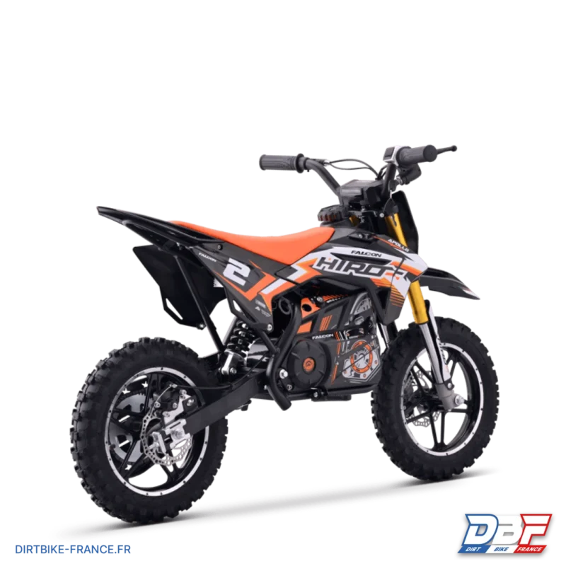 Pocket bike électrique enfant hiro falcon 550w Orange, Dirt Bike France - Photo N°3