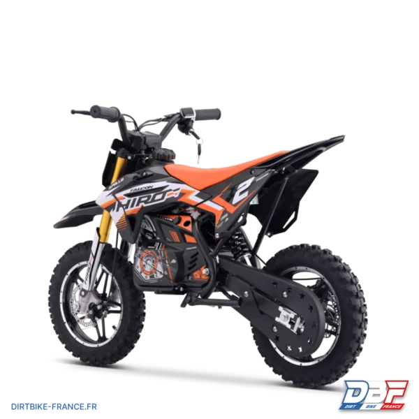 Pocket bike électrique enfant hiro falcon 550w Orange, photo 4 sur Dirt Bike France