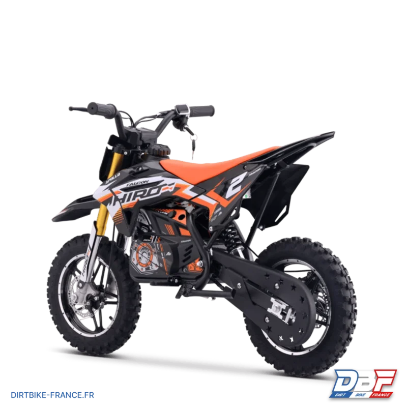 Pocket bike électrique enfant hiro falcon 550w Orange, Dirt Bike France - Photo N°4