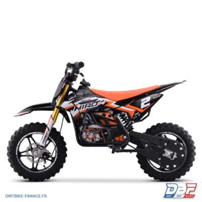 Pocket bike électrique enfant hiro falcon 550w Orange, photo 5 sur Dirt Bike France