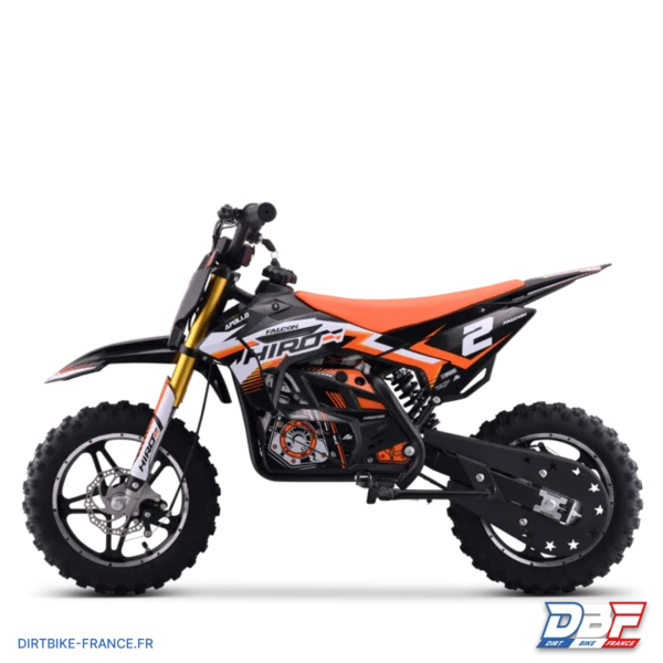 Pocket bike électrique enfant hiro falcon 550w Orange, photo 5 sur Dirt Bike France
