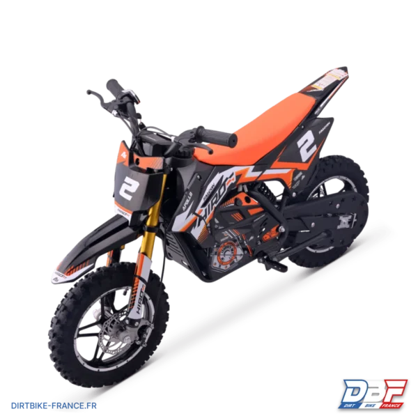 Pocket bike électrique enfant hiro falcon 550w Orange, photo 6 sur Dirt Bike France