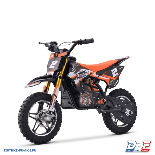 Pocket bike électrique enfant hiro falcon 550w Orange, photo 7 sur Dirt Bike France