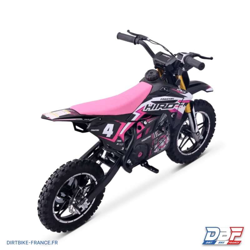 Pocket bike électrique enfant hiro falcon 550w Rose, Dirt Bike France - Photo N°2