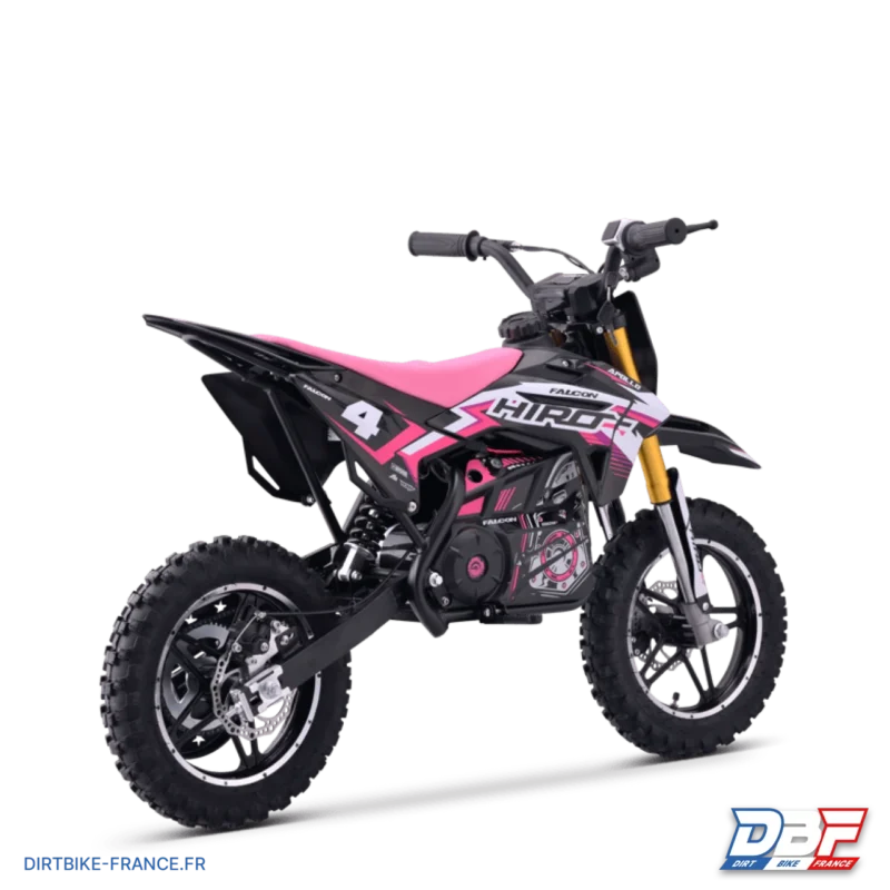 Pocket bike électrique enfant hiro falcon 550w Rose, Dirt Bike France - Photo N°3