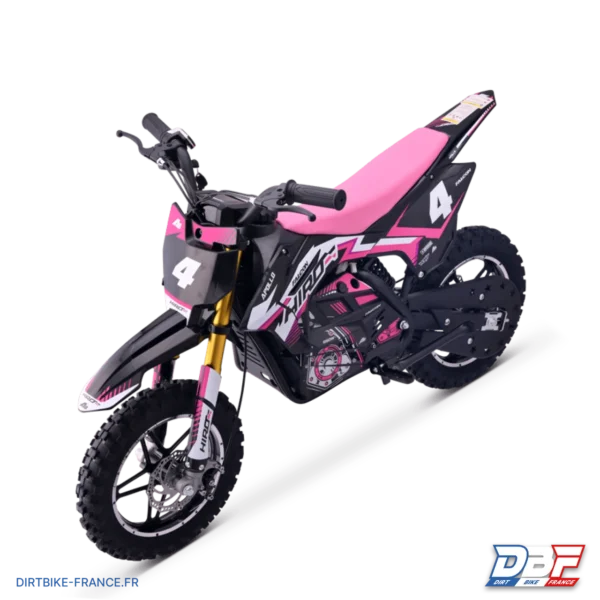 Pocket bike électrique enfant hiro falcon 550w Rose, photo 6 sur Dirt Bike France