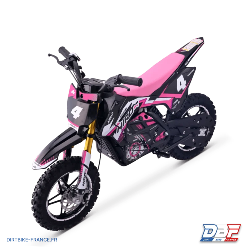 Pocket bike électrique enfant hiro falcon 550w Rose, Dirt Bike France - Photo N°6