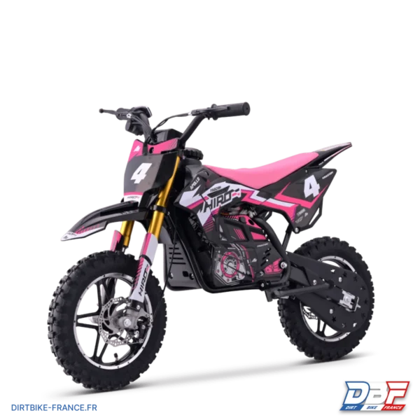 Pocket bike électrique enfant hiro falcon 550w Rose, photo 7 sur Dirt Bike France