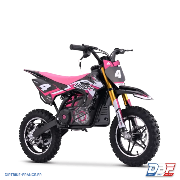 Pocket bike électrique enfant hiro falcon 550w Rose, photo 8 sur Dirt Bike France