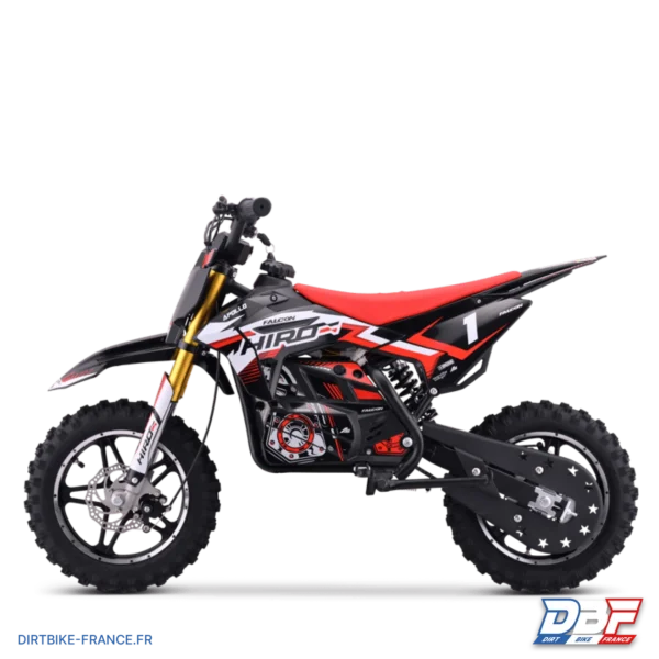 Pocket bike électrique enfant hiro falcon 550w Rouge, photo 5 sur Dirt Bike France