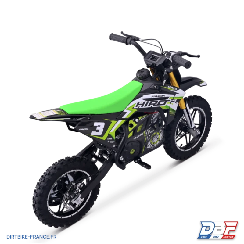 Pocket bike électrique enfant hiro falcon 550w Vert, Dirt Bike France - Photo N°2