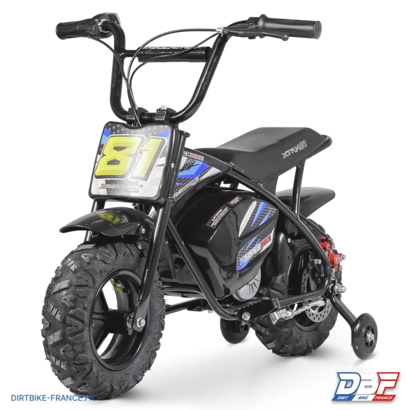 Pocket bike enfant électrique 250W E.SUPERBIKE, Dirt Bike France - Photo N°1