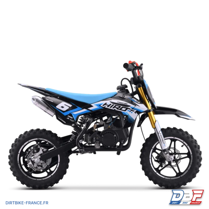Pocket bike enfant hiro falcon 49cc Bleu, Dirt Bike France - Photo N°1